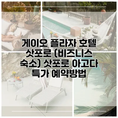 게이오 플라자 호텔 삿포로 (비즈니스 숙소) 삿포로 아고다 특가 예약방법