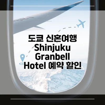 도쿄 신혼여행 Shinjuku Granbell Hotel 예약 할인