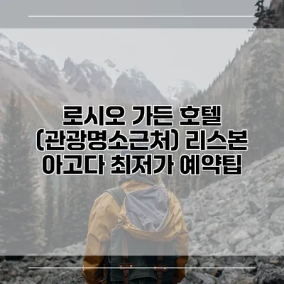 로시오 가든 호텔 (관광명소근처) 리스본 아고다 최저가 예약팁