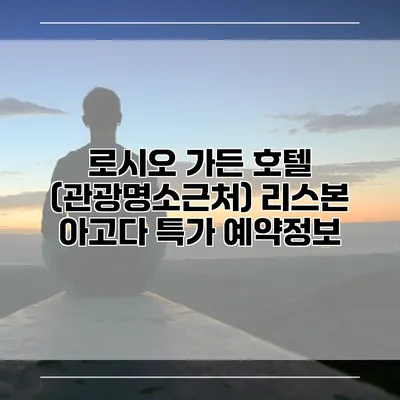 로시오 가든 호텔 (관광명소근처) 리스본 아고다 특가 예약정보