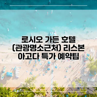 로시오 가든 호텔 (관광명소근처) 리스본 아고다 특가 예약팁