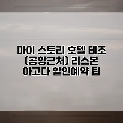 마이 스토리 호텔 테조 (공항근처) 리스본 아고다 할인예약 팁