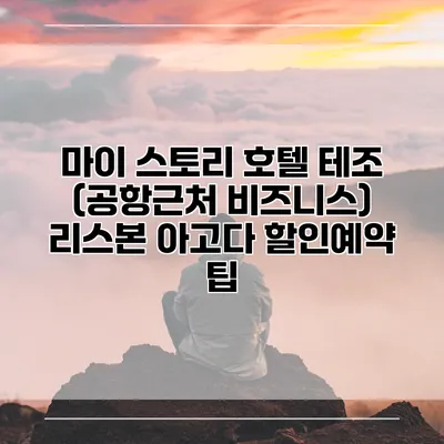 마이 스토리 호텔 테조 (공항근처 비즈니스) 리스본 아고다 할인예약 팁