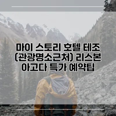 마이 스토리 호텔 테조 (관광명소근처) 리스본 아고다 특가 예약팁