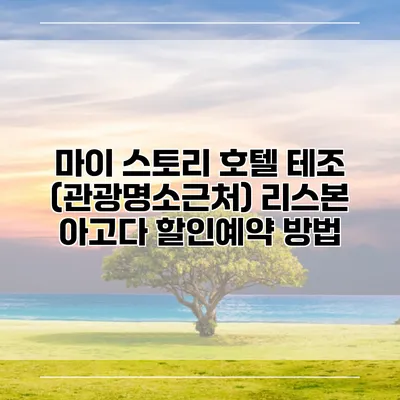 마이 스토리 호텔 테조 (관광명소근처) 리스본 아고다 할인예약 방법