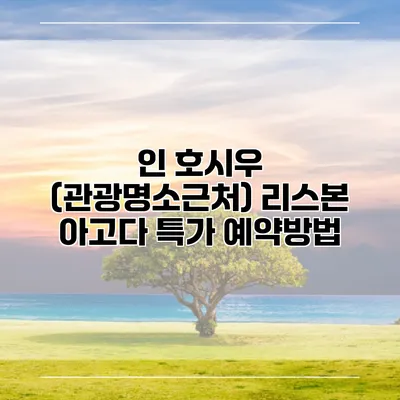 인 호시우 (관광명소근처) 리스본 아고다 특가 예약방법