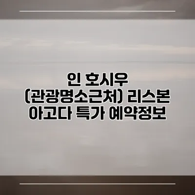 인 호시우 (관광명소근처) 리스본 아고다 특가 예약정보