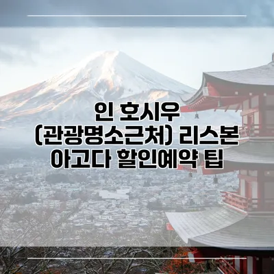 인 호시우 (관광명소근처) 리스본 아고다 할인예약 팁