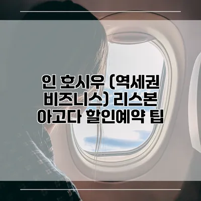 인 호시우 (역세권 비즈니스) 리스본 아고다 할인예약 팁