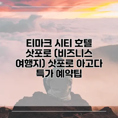 티마크 시티 호텔 삿포로 (비즈니스 여행지) 삿포로 아고다 특가 예약팁