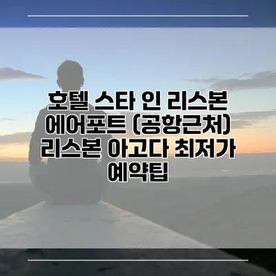 호텔 스타 인 리스본 에어포트 (공항근처) 리스본 아고다 최저가 예약팁