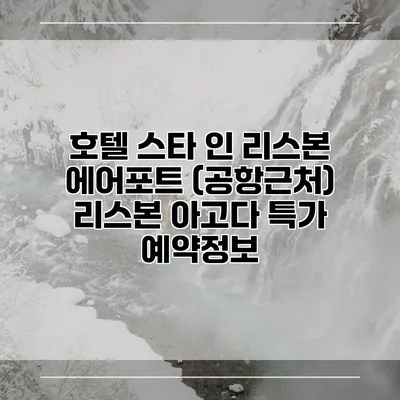 호텔 스타 인 리스본 에어포트 (공항근처) 리스본 아고다 특가 예약정보